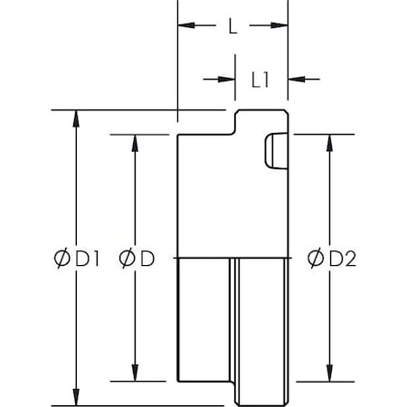 World Wide Fittings Flange Head Plug Code 61 1724X08